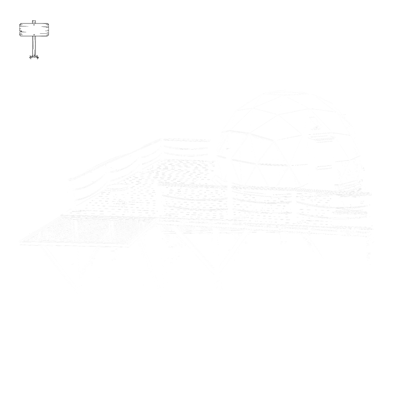 Ubicación del Domo Capirona dentro de Shapaja Glamping en Tarapoto